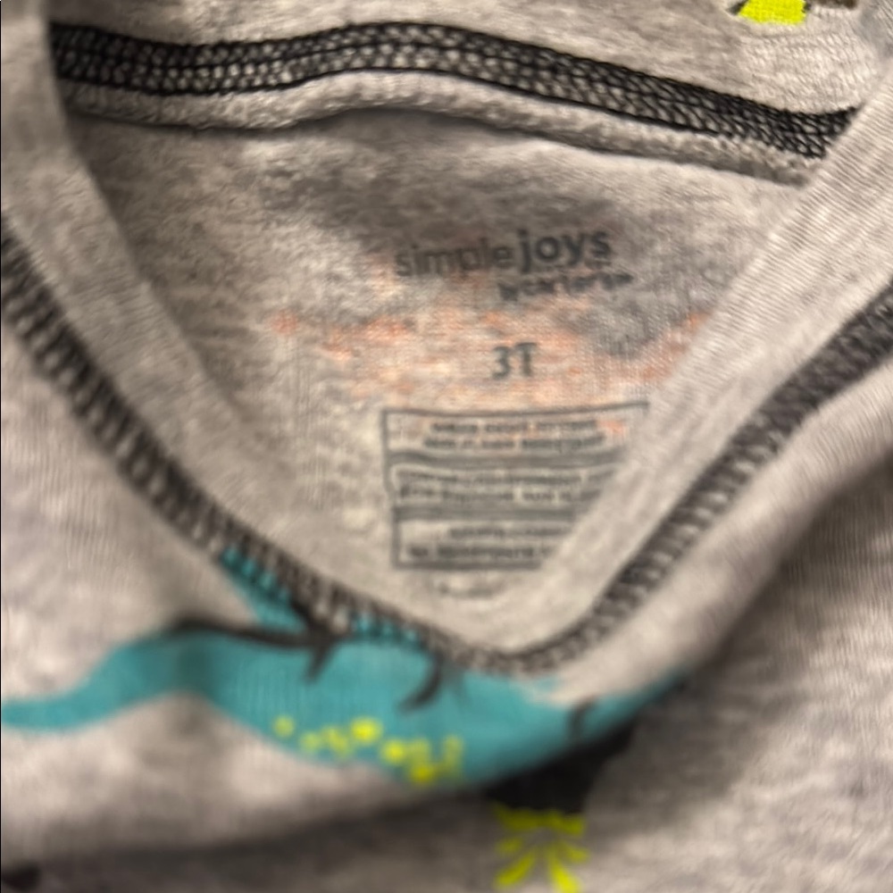 Kids Dinosaur and Surf Themed Clothing Set - Picture 3 of 4